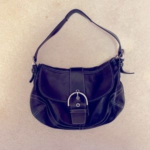 Black Coach shoulder bag